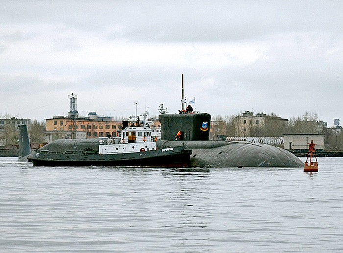 Tàu ngầm Nga tại cảng